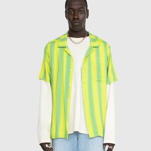 Noon Goons High Society Shirt, Limeade, Sz. L